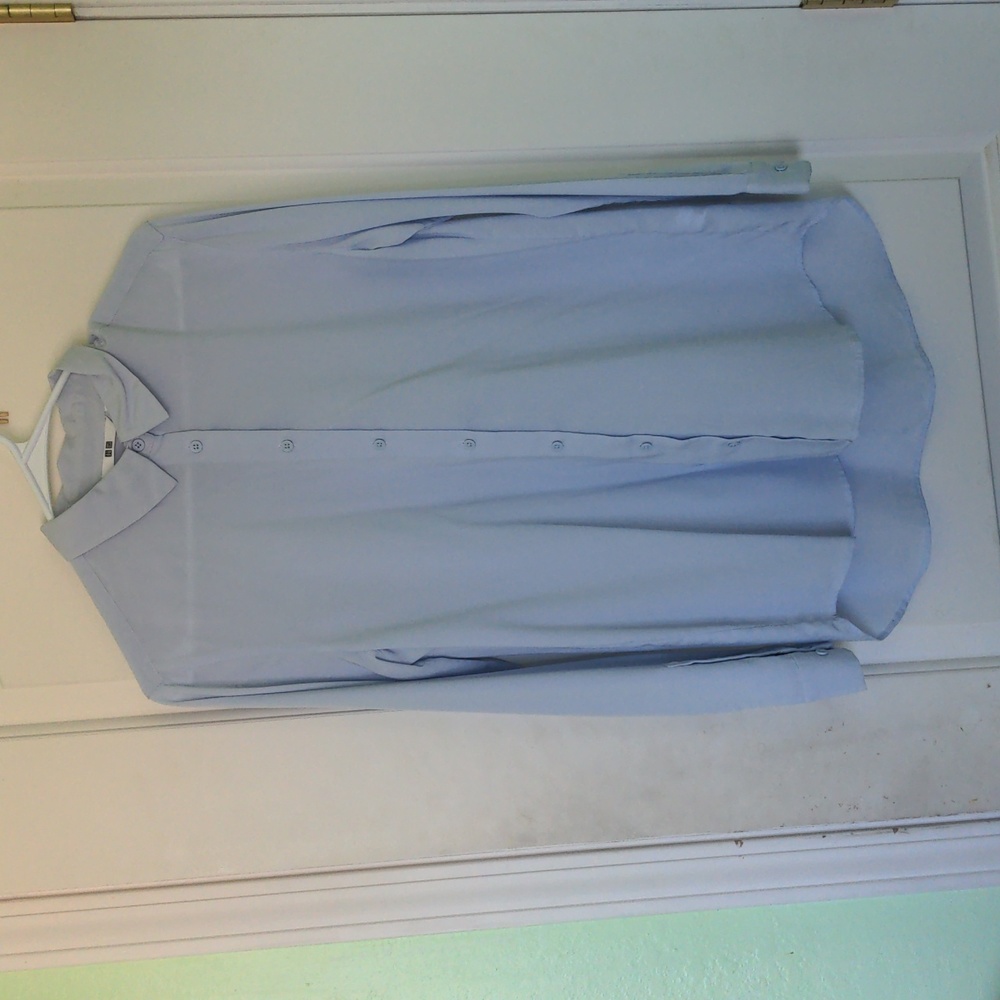 Uniqlo Blue Buttons Down